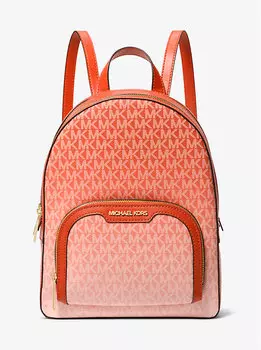 Jaycee средний рюкзак с фирменным логотипом омбре Michael Kors, красный