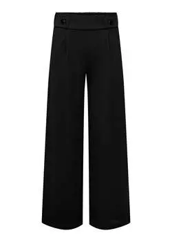 JDY Черные брюки на пуговицах Geggo