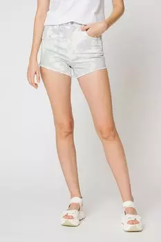 Jdy, Джинсовые шорты с принтом Pieces, серый