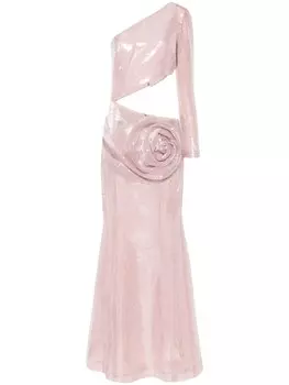 JEAN-LOUIS SABAJI платье с пайетками, розовый