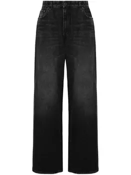 Jean Paul Gaultier джинсы с принтом Body Mariniere, черный