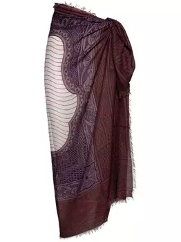 Jean Paul Gaultier пляжное прикрытие Cartouche, фиолетовый