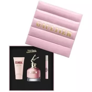 Jean Paul Gaultier Scandal Eau de Parfum Spray and Lotion Set 80 мл и 75 мл с мини-спрей 10 мл