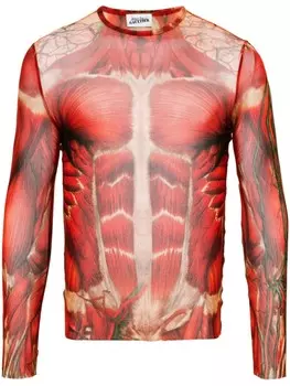 Jean Paul Gaultier топ corch, красный