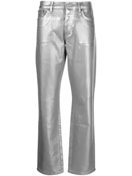 Jeanerica прямые джинсы Rodeo, серый