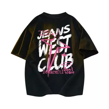 JEANSWEST CLUB Футболка унисекс, Черный