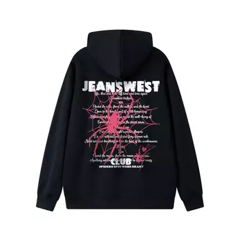 JEANSWEST CLUB Толстовка унисекс, Черный