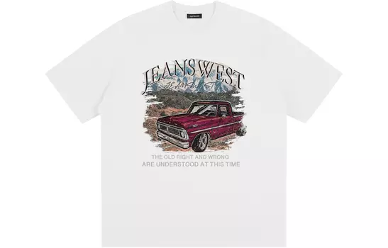 Jeanswest Джин Уэст футболка унисекс, Черный