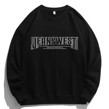 Jeanswest Jean West Мужская толстовка, Хаки + розовый