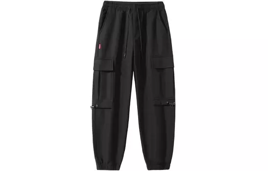 Jeanswest Jean West Повседневные брюки унисекс, Хаки [Бархатная версия]