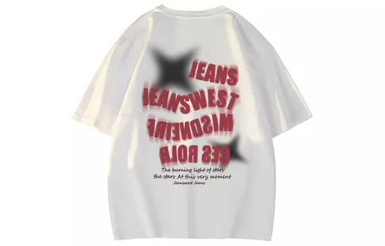 Jeanswest Jeans Футболка унисекс, Белый