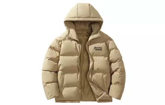 Jeanswest Стеганая куртка унисекс Jean West, Черный (Купить бонусную толстовку)