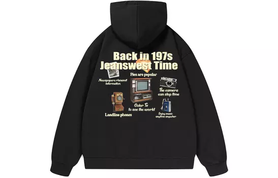 Jeanswest Толстовка унисекс Jean West, Белый