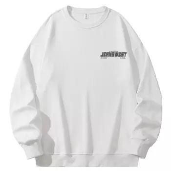 Jeanswest Толстовка унисекс Jean West, Белый