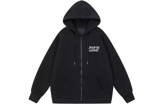 Jeanswest Толстовка унисекс Jean West, Черный