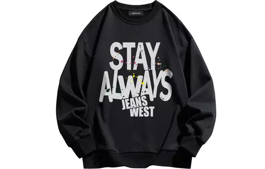 Jeanswest Толстовка унисекс Jean West, Кляйн синий [на флисовой подкладке]