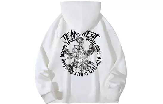 Jeanswest Толстовка унисекс Jean West, Кляйн синий [на флисовой подкладке]