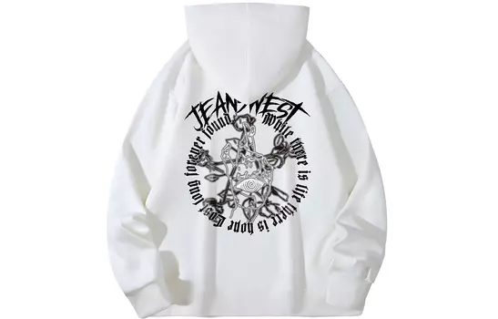 Jeanswest Толстовка унисекс Jean West, Светло-зеленый