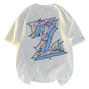 Jeanswest Z Футболка унисекс True Vis Z, Драконий фрукт красный