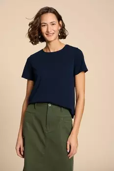 Эбби футболка White Stuff, синий