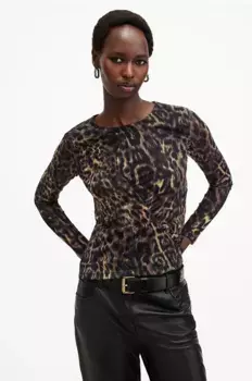 ЭДАНА блузка AllSaints, черный