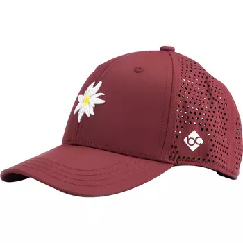 Эдельвейс изогнутая кепка Bavarian Caps, красный
