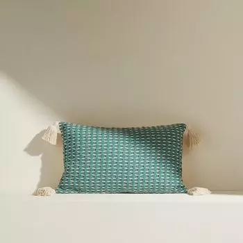 Эдирне прямоугольная декоративная подушка El Corte Ingls, зеленый