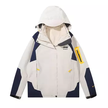 JEEP SPIRIT Мужская куртка, Женская однослойная белая