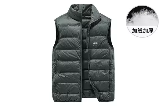 JEEP SPIRIT Мужской жилет, Темно-серый