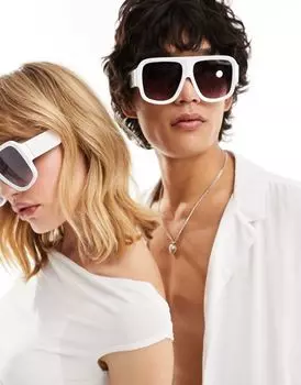 Jeepers Peepers – солнцезащитные очки с белой маской