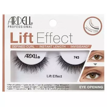Эффект лифтинга ресниц 743, Ardell