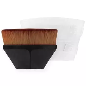 Эффективная кисть для нанесения тонального крема, не оставляет разводов. Lewer