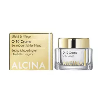 Эффективный уход q10 крем для лица Alcina, 50 мл