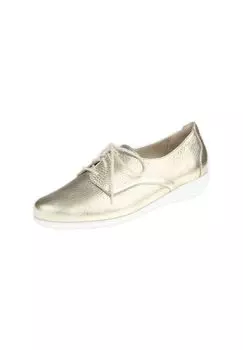 Эффектные туфли Sandra на шнуровке Natural Feet, золото