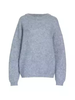 Эффектный свитер из мохера Acne Studios, цвет denim blue