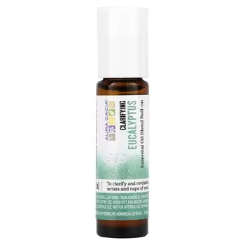 Эфирное масло Aura Cacia осветляющий роллер эвкалипт, 9, 2мл