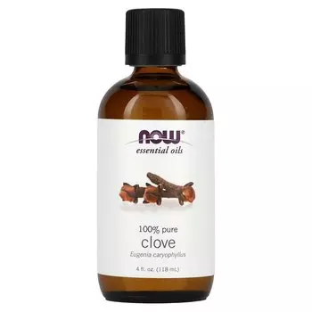 Эфирное масло гвоздики NOW Foods, 118 мл