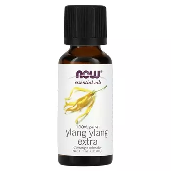 Эфирное масло иланг-иланга NOW Foods Extra, 30 мл