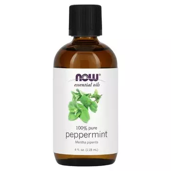 Эфирное масло мяты перечной NOW Foods, 118 мл