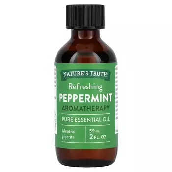 Эфирное масло Nature's Truth освежающей мяты, 59 мл