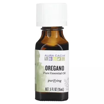 Эфирное масло орегано Aura Cacia Pure, 15 мл