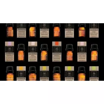 Эфирные масла для ароматерапии 100% органические для лица и тела, Apivita