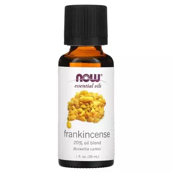 Эфирные масла NOW Foods, 20% смесь масел ладана, 1 жидкая унция (30 мл)