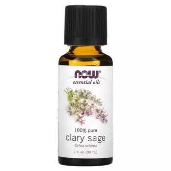Эфирные масла Now Foods Clary Sage, 30 мл