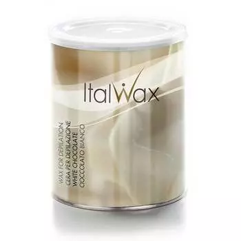 Эфирный воск для депиляции ItalWax White Chocolate в банке 800 мл.