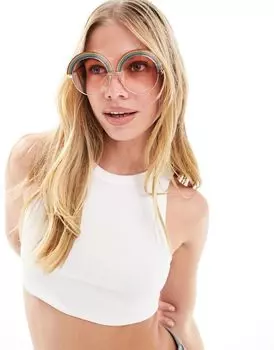 Эй Джей Морган – солнцезащитные очки цвета радужного золота AJ Morgan