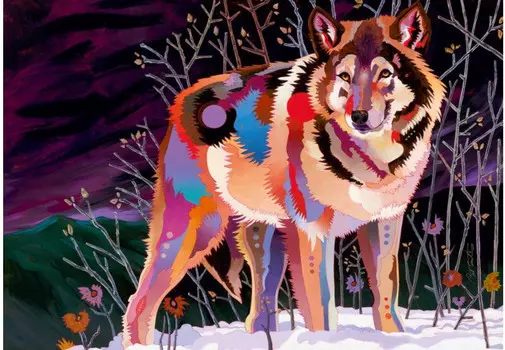 Эй, пазл, Драгоценные животные, Волк, 1000 шт. Heye