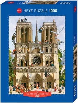 Эй, пазл Viva Notre Dame, 1000 шт. Heye