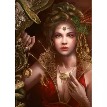 Эй, пазл, Золотые украшения, 1000 шт. Heye