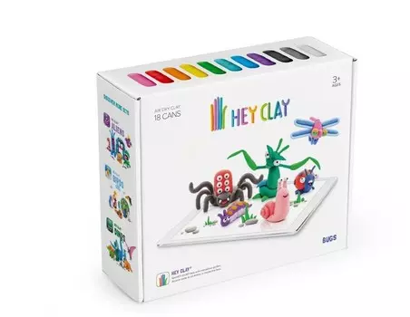 Эй, пластилин, червячки Hey Clay